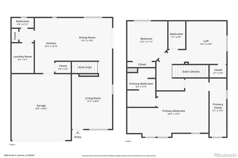 Floorplan - 5555 Perth Ct, Denver, CO 80249 photo 3 of 3