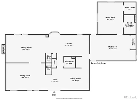 Floorplan - 11445 W 77th Dr, Arvada, CO 80005 photo 1 of 3