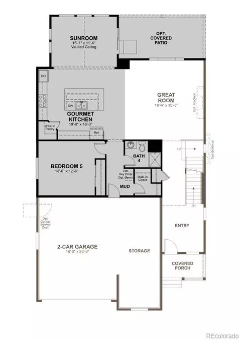 Floorplan - 25171 Evans Dr, Aurora, CO 80018 photo 1 of 3