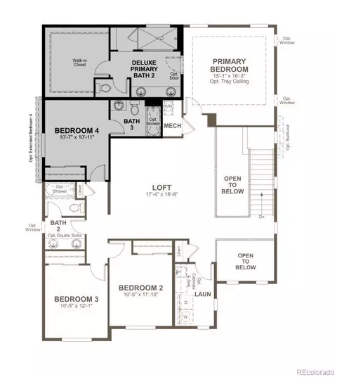 Floorplan - 25171 Evans Dr, Aurora, CO 80018 photo 2 of 3