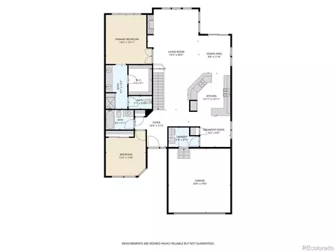 Floorplan - 8347 E 148th Way, Thornton, CO 80602 photo 2 of 3