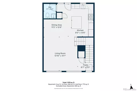 Floorplan - 11377 E 25th Ave, Aurora, CO 80010 photo 3 of 4