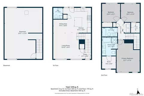 Floorplan - 11377 E 25th Ave, Aurora, CO 80010 photo 1 of 4
