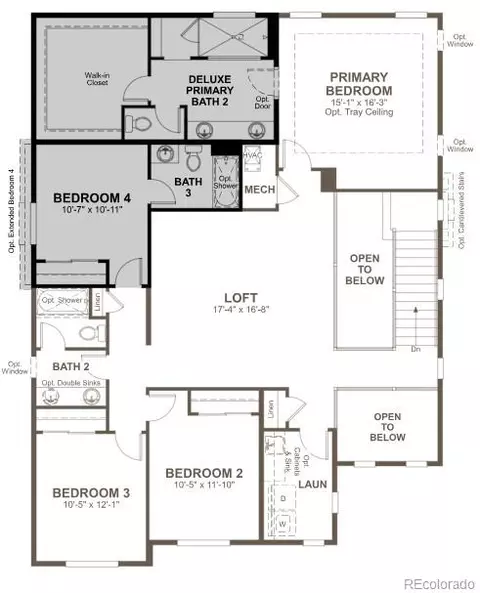 Floorplan - 25010 E 42nd Ave, Aurora, CO 80019 photo 2 of 3