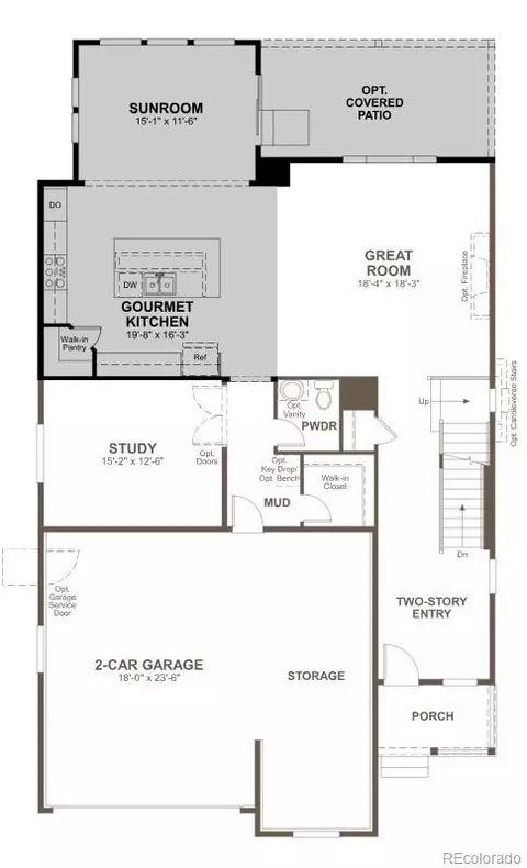 Floorplan - 25010 E 42nd Ave, Aurora, CO 80019 photo 1 of 3