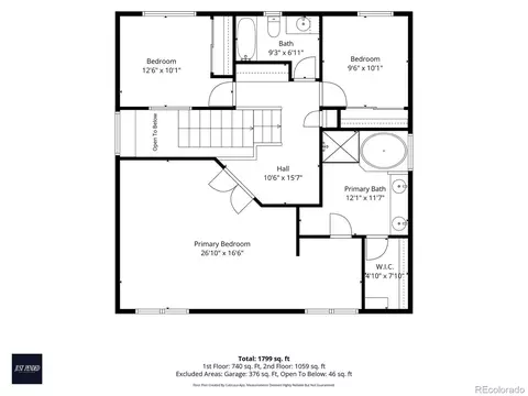 Floorplan - 20000 Mitchell Pl #2, Denver, CO 80249 photo 3 of 3