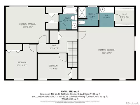 Floorplan - 4660 S Wright Way, Morrison, CO 80465 photo 2 of 3