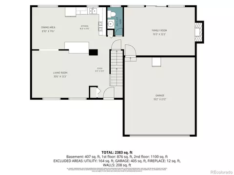 Floorplan - 4660 S Wright Way, Morrison, CO 80465 photo 1 of 3