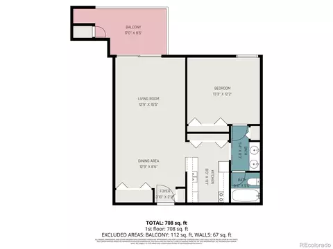 Floorplan - 2227 Canyon Blvd #211, Boulder, CO 80302 photo 1 of 1
