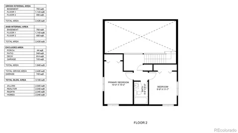 Floorplan - 92 Four Bits St, Bailey, CO 80421 photo 3 of 4