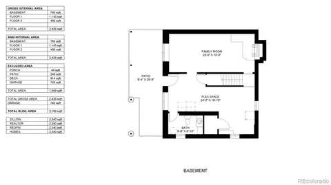 Floorplan - 92 Four Bits St, Bailey, CO 80421 photo 1 of 4
