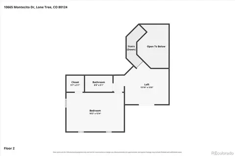 Floorplan - 10665 Montecito Dr, Lone Tree, CO 80124 photo 3 of 4