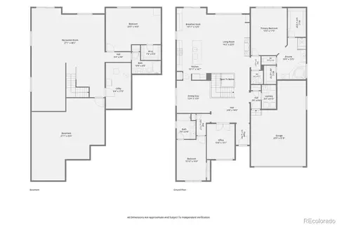 Floorplan - 23366 E Piccolo Dr, Aurora, CO 80016 photo 1 of 1
