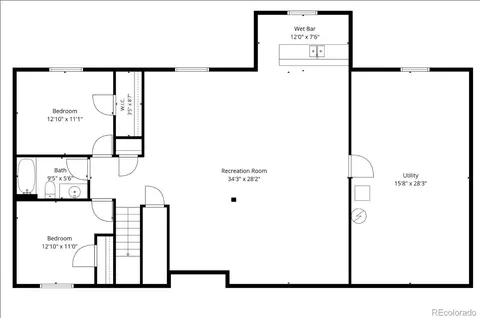 Floorplan - 15690 Atlas Loop, Peyton, CO 80831 photo 2 of 2