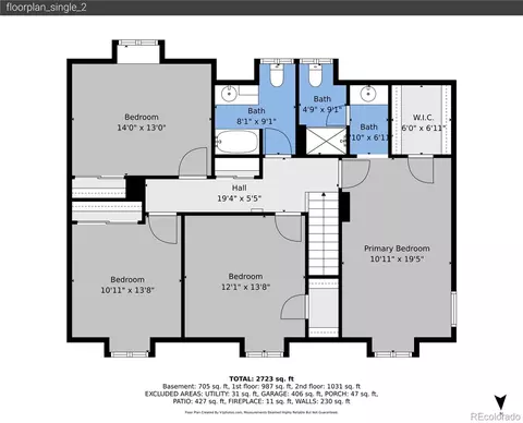Floorplan - 6230 E Jamison Cir S, Centennial, CO 80112 photo 3 of 4
