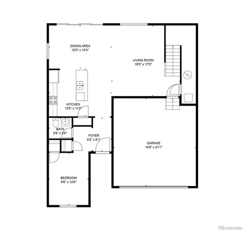Floorplan - 21073 E Tufts Ave, Aurora, CO 80015 photo 1 of 2