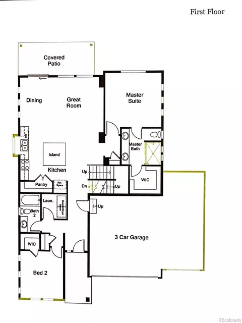 Floorplan - 26312 E 2nd Ave, Aurora, CO 80018 photo 1 of 3