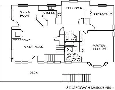 Floorplan - 68 Aspen Dr, Bailey, CO 80421 photo 1 of 2