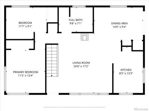 Floorplan - 475 Holmes Gulch Rd, Bailey, CO 80421 photo 1 of 2