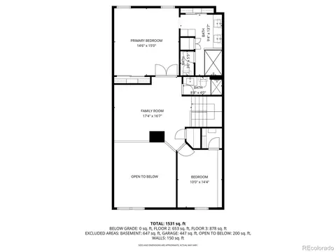 Floorplan - 8016 E Fairmount Dr, Denver, CO 80230 photo 3 of 4