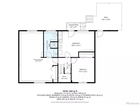 Floorplan - 3390 Endicott Dr, Boulder, CO 80305 photo 1 of 3