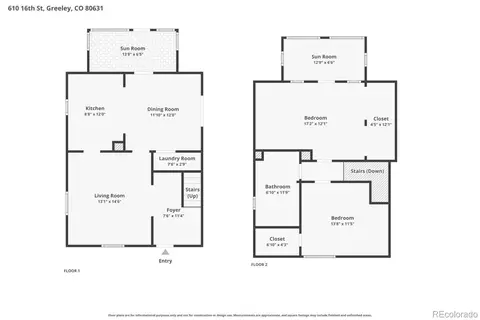 Floorplan - 610 16th St, Greeley, CO 80631 photo 1 of 3