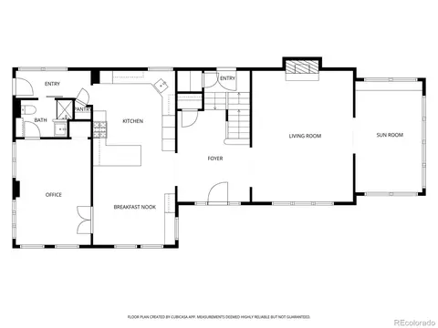 Floorplan - 2833 E 8th Ave, Denver, CO 80206 photo 1 of 4