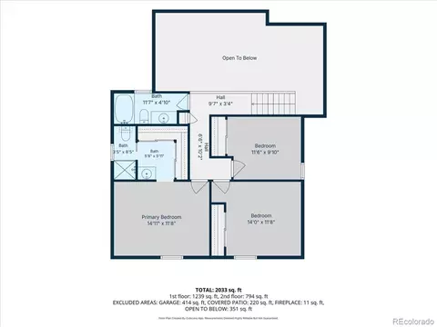 Floorplan - 8787 Iris St, Arvada, CO 80005 photo 2 of 3