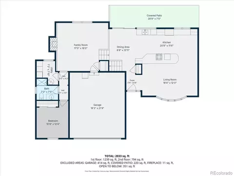 Floorplan - 8787 Iris St, Arvada, CO 80005 photo 1 of 3