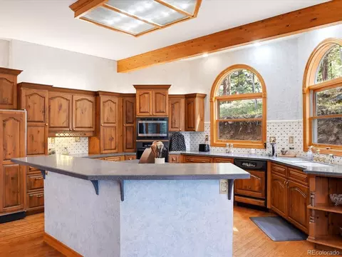 Kitchen - 1458 Crow Creek Rd, Bailey, CO 80421 photo 3 of 6