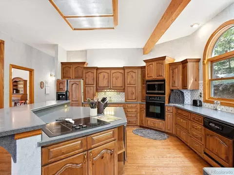Kitchen - 1458 Crow Creek Rd, Bailey, CO 80421 photo 5 of 6