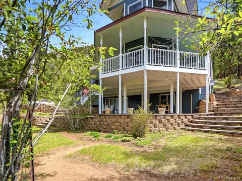 Exterior - 1458 Crow Creek Rd, Bailey, CO 80421 photo 6 of 7