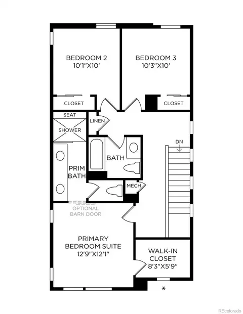 Floorplan - 10904 E Hinsdale Cir, Centennial, CO 80112 photo 1 of 3