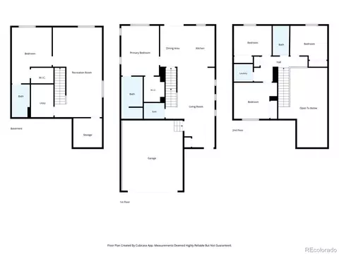 Floorplan - 9939 Hidden Ranch Ct, Peyton, CO 80831 photo 1 of 1