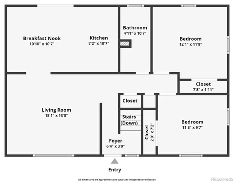 Floorplan - 16592 E 11th Pl, Aurora, CO 80011 photo 1 of 2