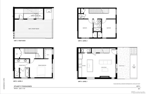 Floorplan - 1259 N Stuart St #2, Denver, CO 80204 photo 1 of 1