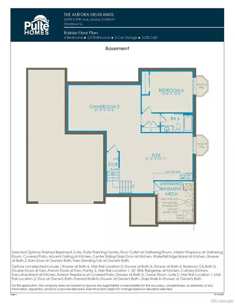 Floorplan - 24043 E 39th Ave, Aurora, CO 80019 photo 3 of 3