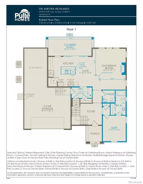 Floorplan - 24043 E 39th Ave, Aurora, CO 80019 photo 1 of 3