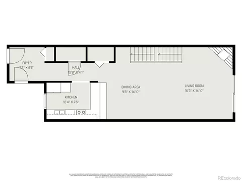 Floorplan - 451 Wright St #13, Lakewood, CO 80228 photo 1 of 3