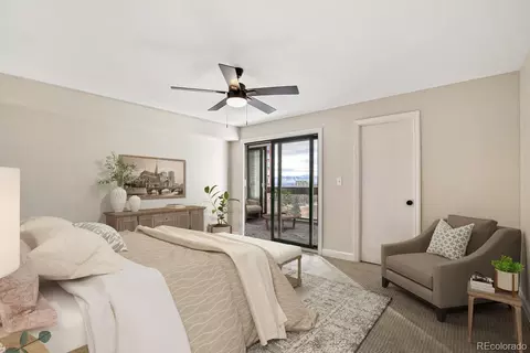 Bedroom - 2000 E 12th Ave #15D, Denver, CO 80206 photo 3 of 7