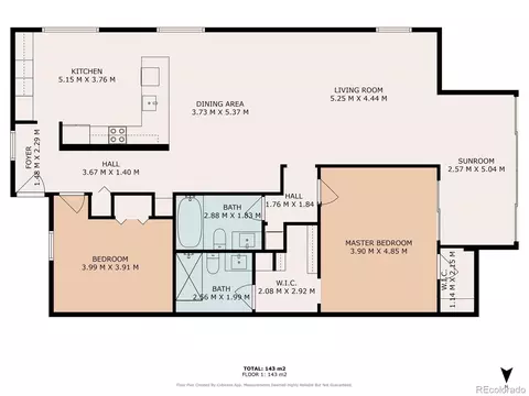 Floorplan - 2000 E 12th Ave #15D, Denver, CO 80206 photo 1 of 1