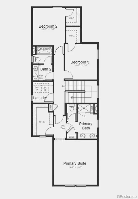 Floorplan - 23772 E 33rd Pl, Aurora, CO 80019 photo 2 of 3
