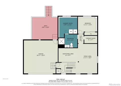 Floorplan - 19539 E Purdue Cir, Aurora, CO 80013 photo 2 of 2