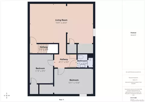 Floorplan - 17434 E Ford Dr, Aurora, CO 80017 photo 3 of 4