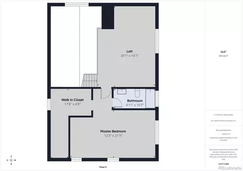 Floorplan - 17434 E Ford Dr, Aurora, CO 80017 photo 2 of 4