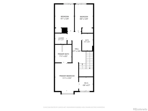 Floorplan - 7920 E 29th Ave, Denver, CO 80238 photo 2 of 3