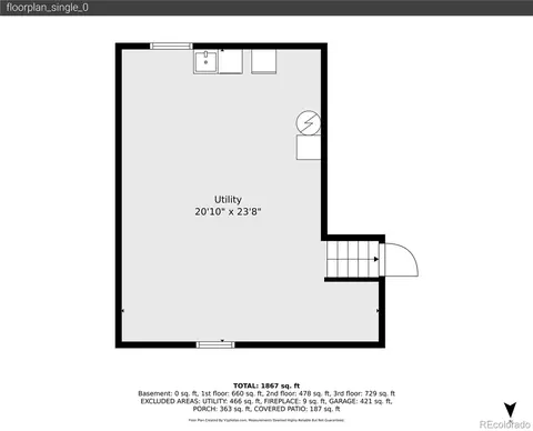 Floorplan - 690 E Davies Ave, Centennial, CO 80122 photo 1 of 5