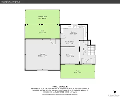 Floorplan - 690 E Davies Ave, Centennial, CO 80122 photo 3 of 5