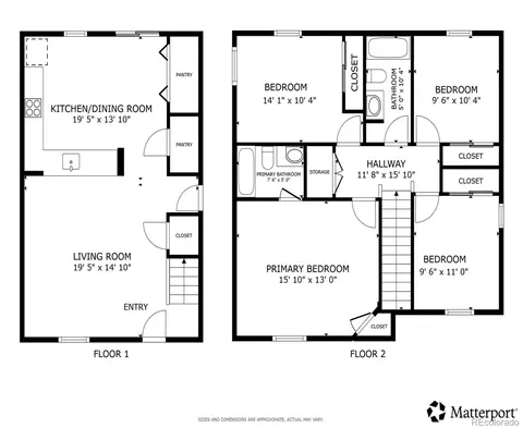 Floorplan - 3654 Dexter St, Denver, CO 80207 photo 1 of 1