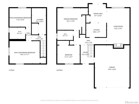 Floorplan - 17634 Eldorado Pl, Aurora, CO 80013 photo 3 of 3